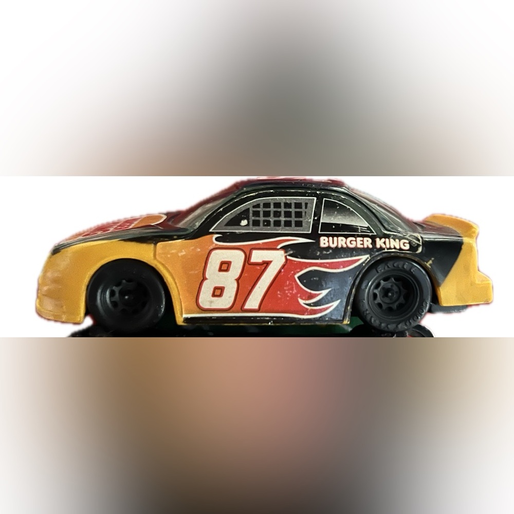 Burger King #87 Pull-Back NASCAR Toy Car | Promotional Collectible 🏁